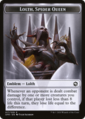 Lolth, Spider Queen Emblem (TAFR-017) - Adventures in the Forgotten Realms Tokens