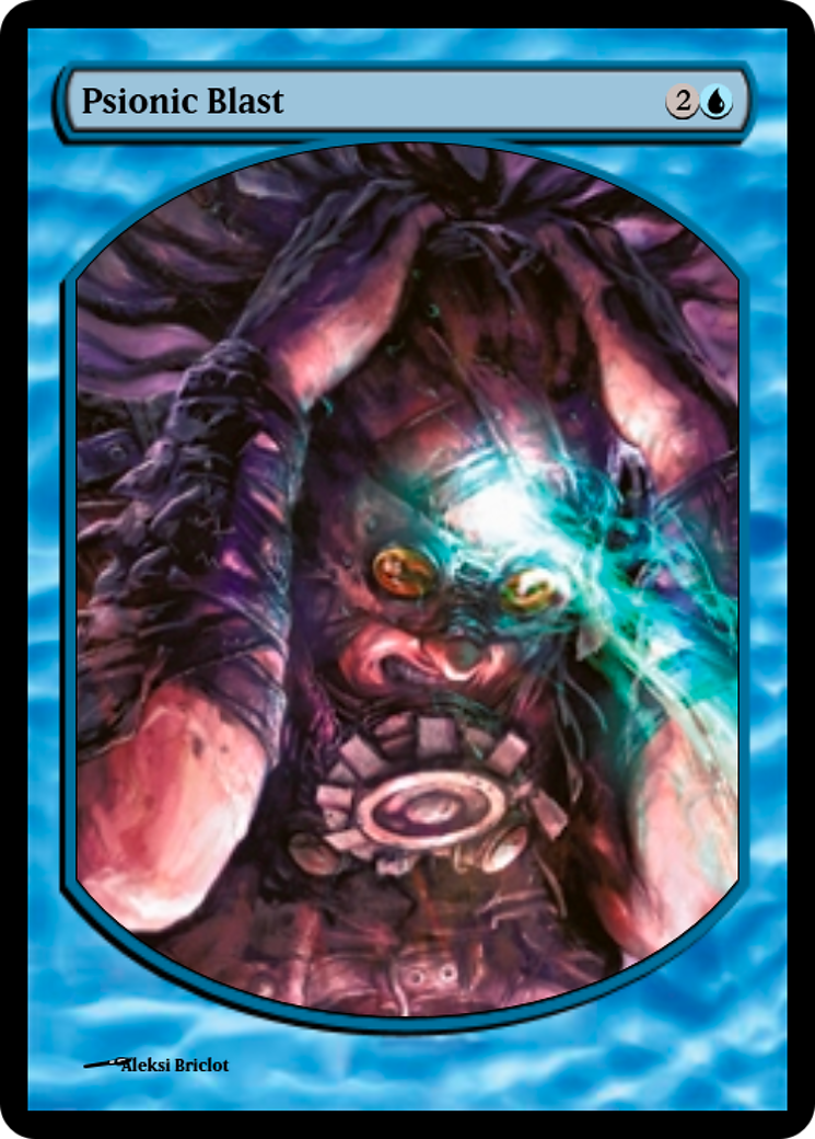 Psionic Blast (PRM-35058) - Magic Online Promos Foil