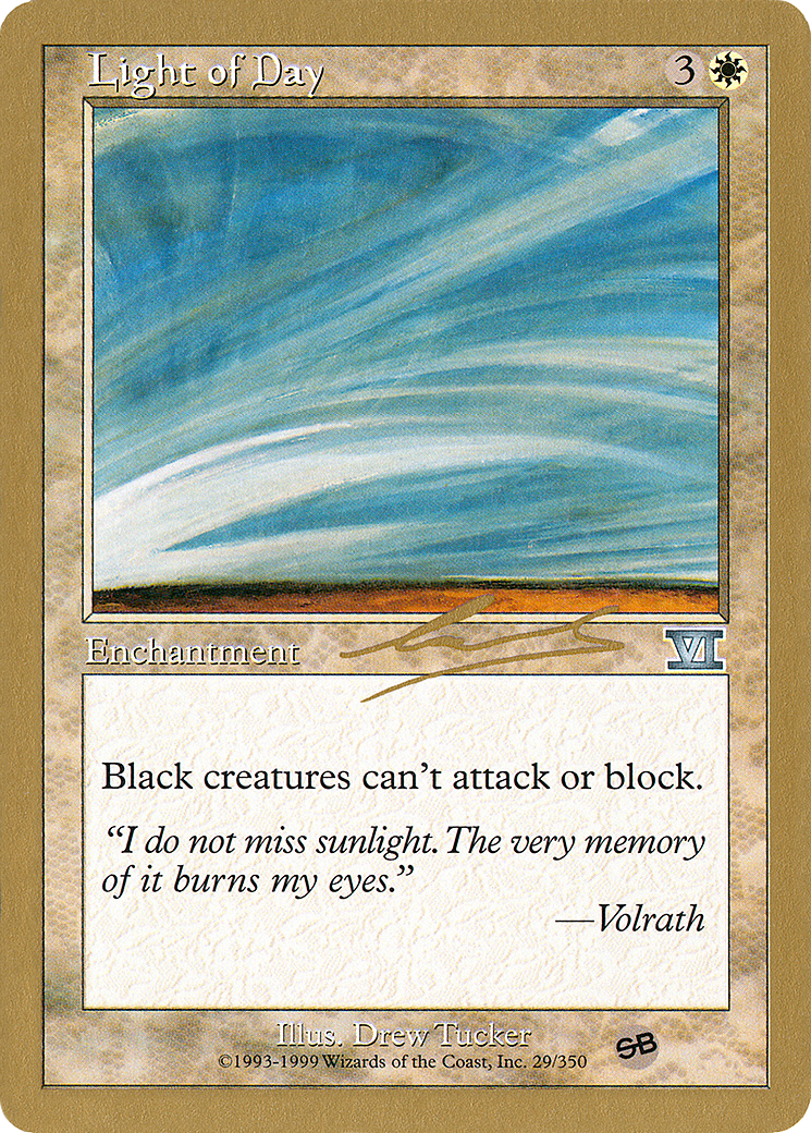 Light of Day - 2000 Nicolas Labarre (6ED) (SB) (WCD-NL29SB) - World Championship Decks 2000