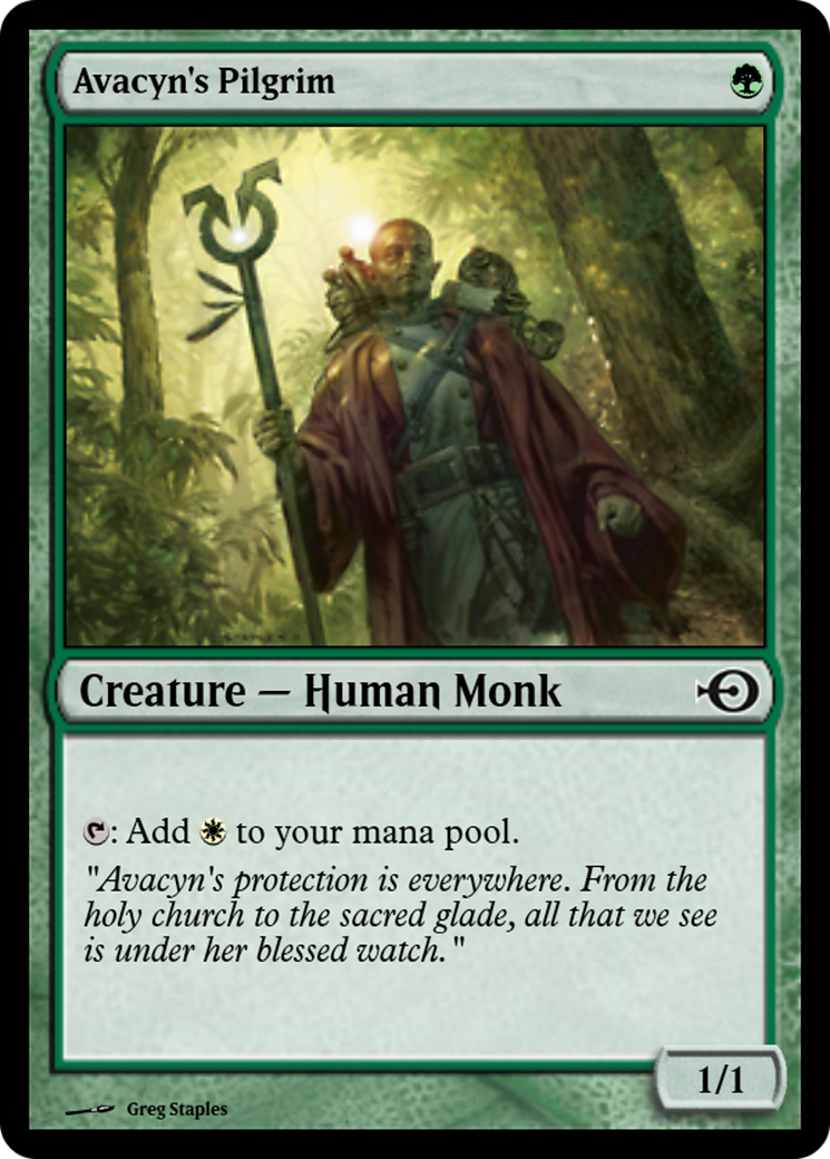 Avacyn's Pilgrim (PRM-45209) - Magic Online Promos Foil