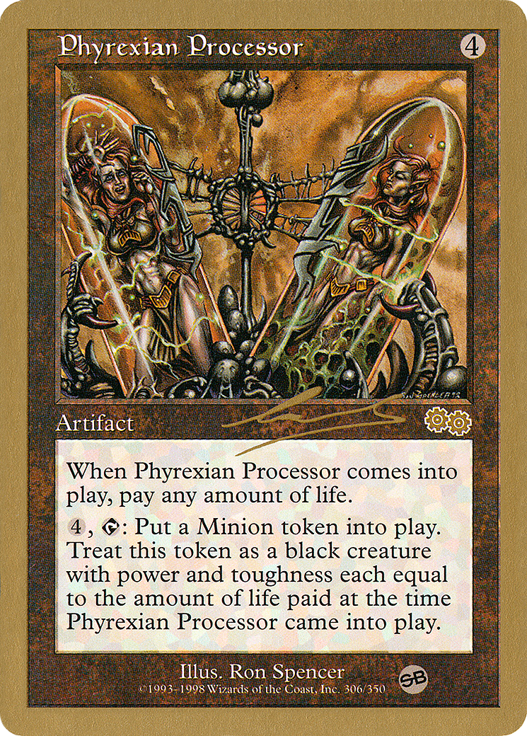 Phyrexian Processor - 2000 Nicolas Labarre (USG) (SB) (WCD-NL306SB) - World Championship Decks 2000