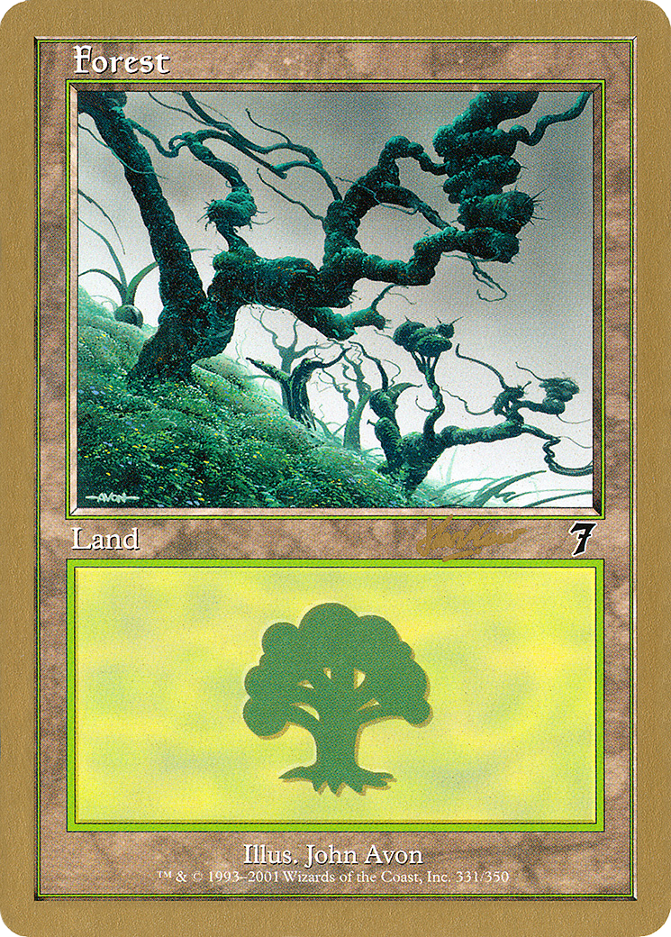 Forest (331) - 2002 Sim Han How (7ED) (WCD-SHH331) - World Championship Decks 2002