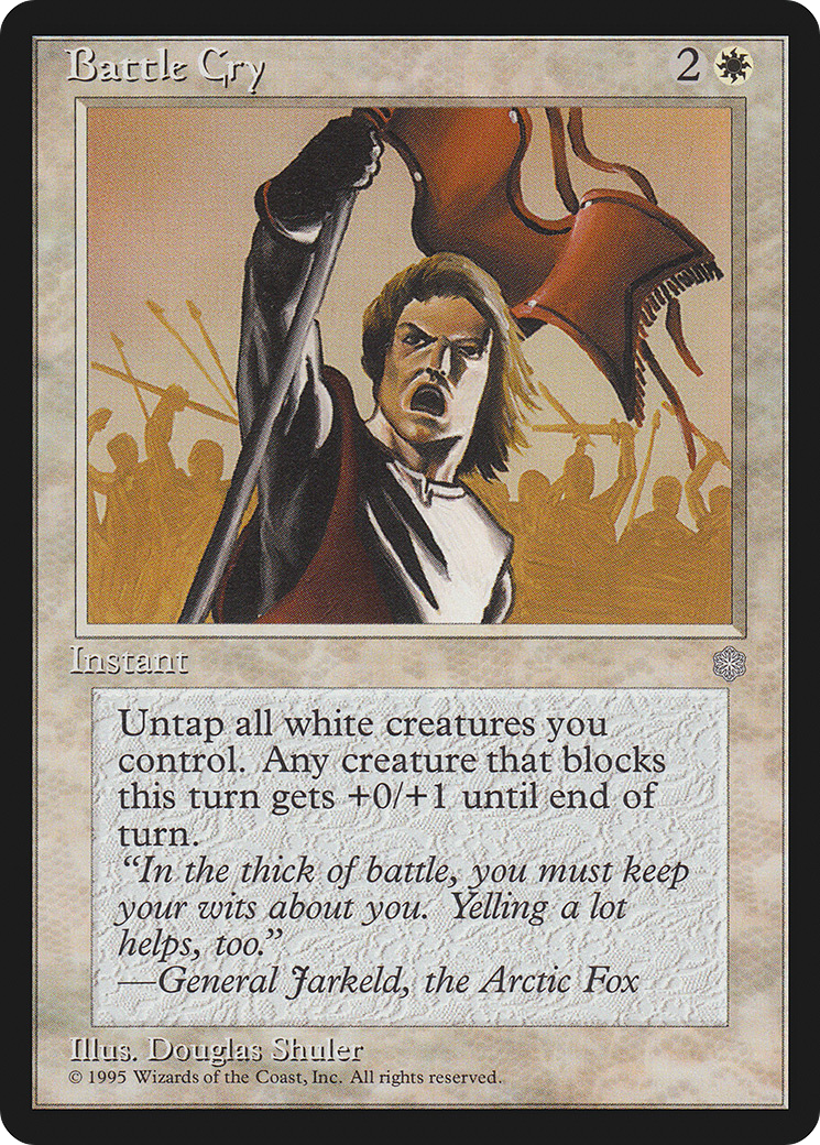 Battle Cry (ICE-005) - Ice Age