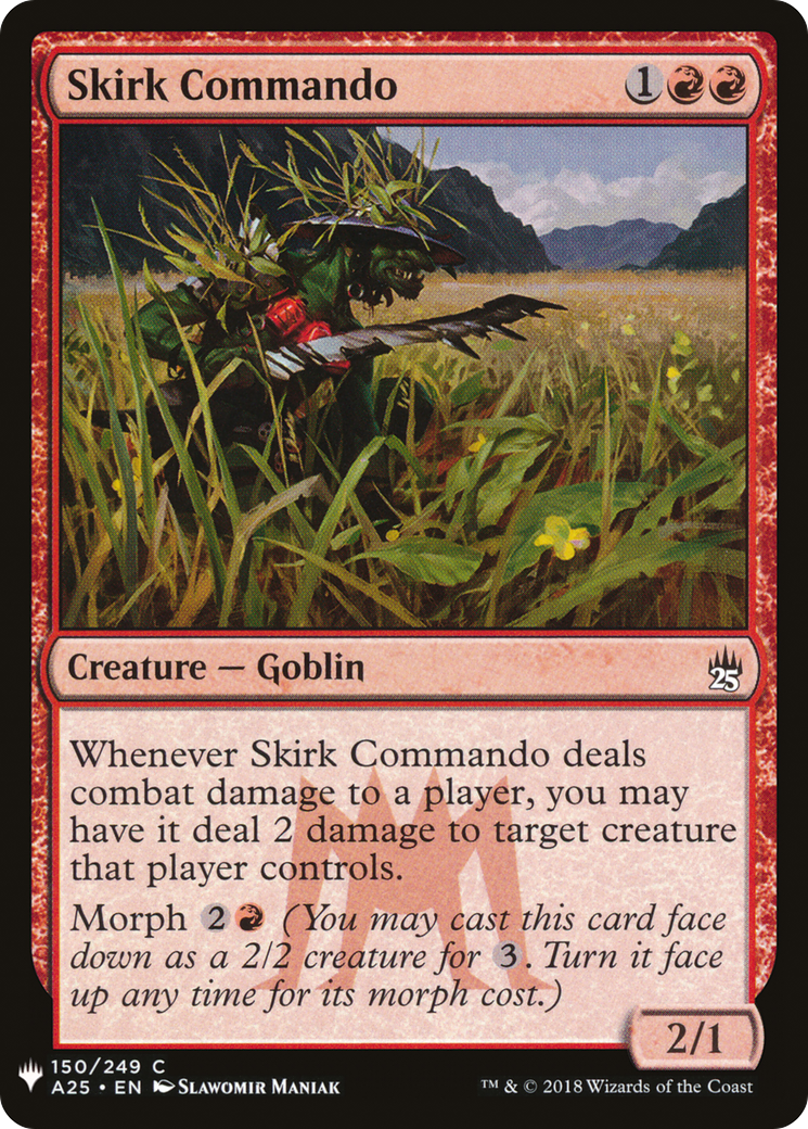 Skirk Commando (LIST-150) - The List