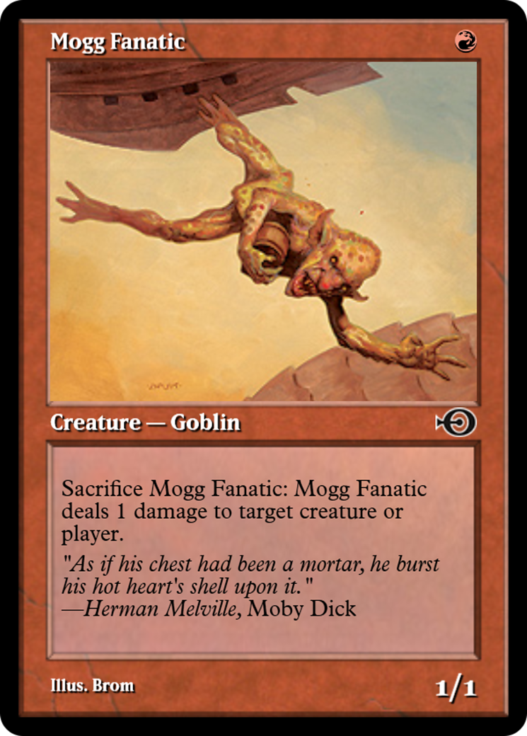 Mogg Fanatic (PRM-36036) - Magic Online Promos Foil