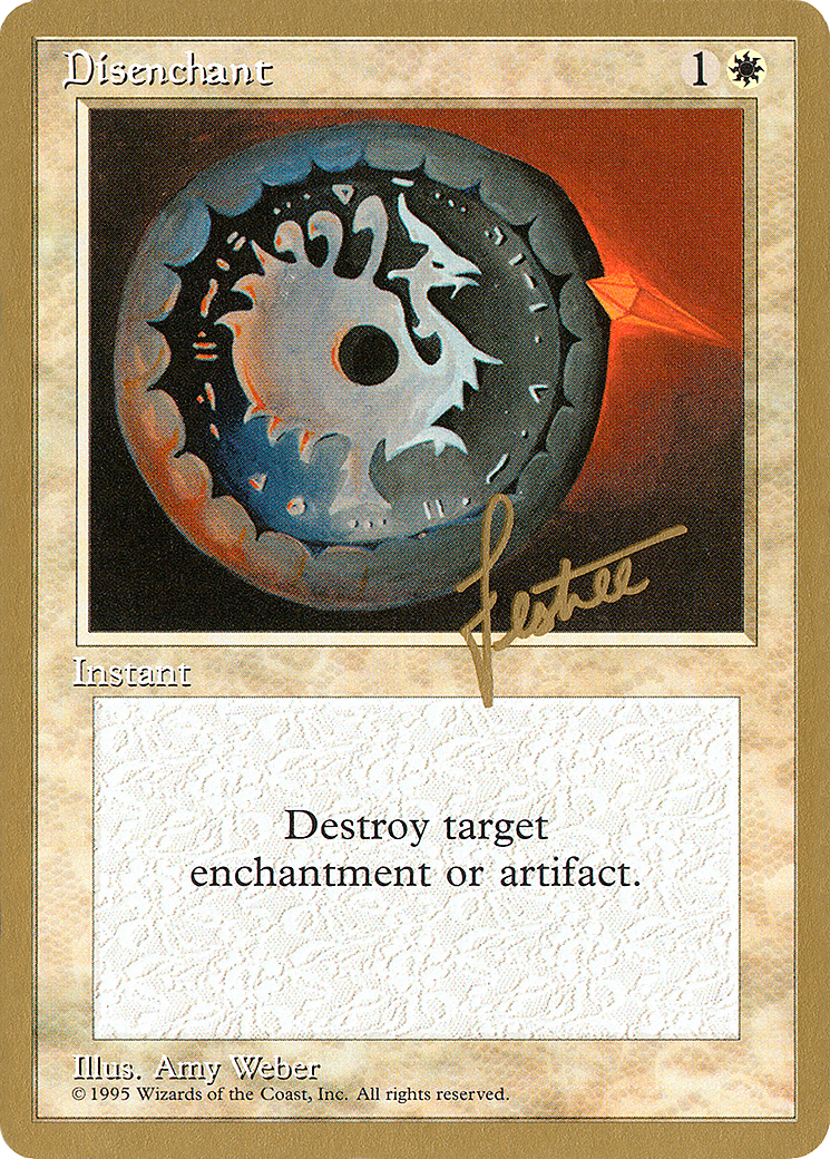 Disenchant - 1996 Bertrand Lestree (4ED) (WCD-BL22) - Pro Tour Collector Set