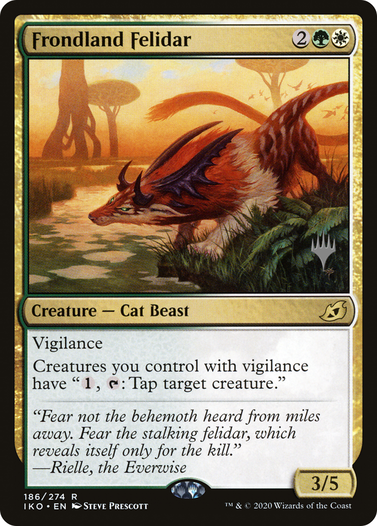 Frondland Felidar (PPIKO-186P) - Ikoria: Lair of Behemoths Promos