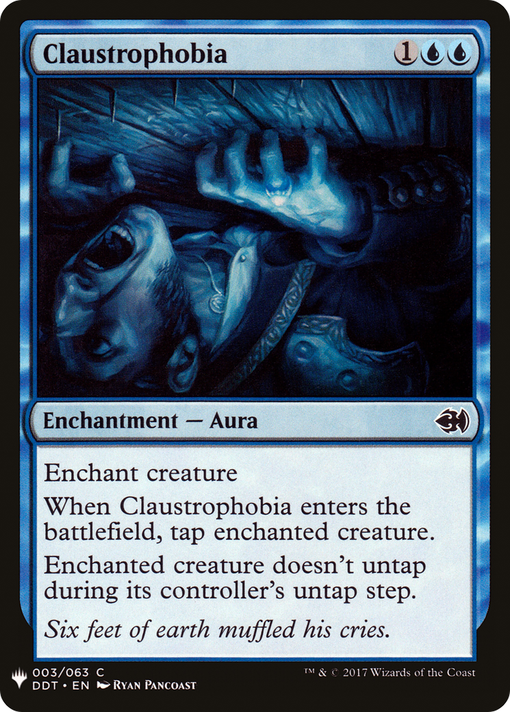 Claustrophobia (LIST-003) - The List