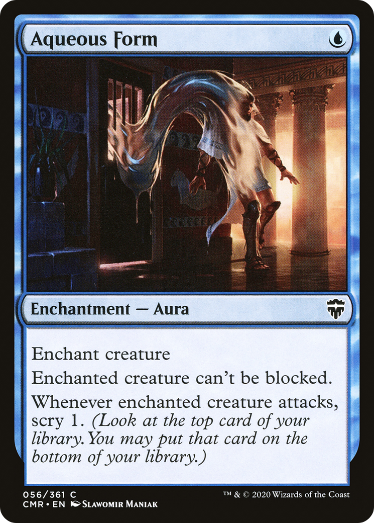 Aqueous Form (CMR-056) - Commander Legends