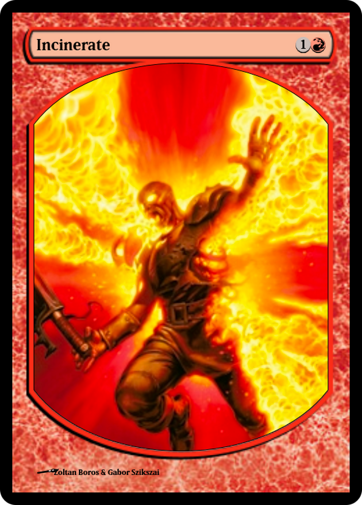 Incinerate (PRM-31419) - Magic Online Promos Foil
