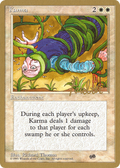 Karma - 1996 Preston Poulter (4ED) (SB) (WCD-PP32SB) - Pro Tour Collector Set