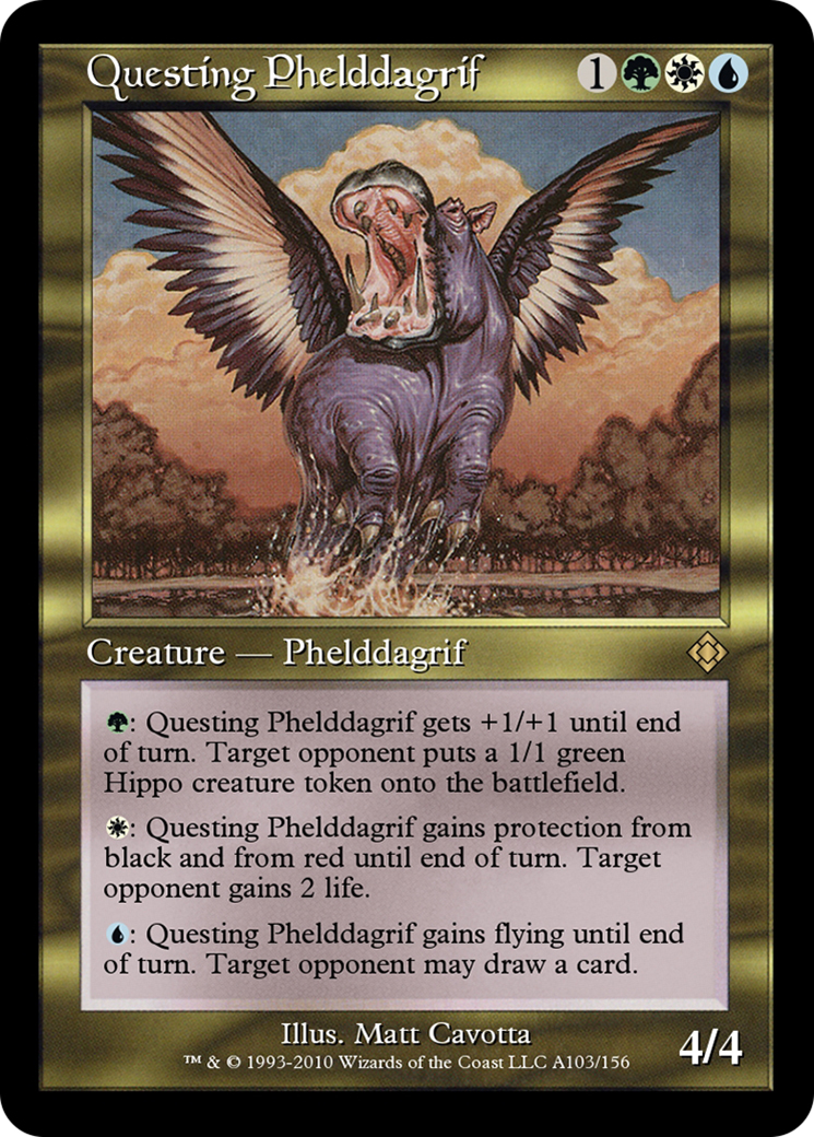 Questing Phelddagrif (TD0-A103) - Magic Online Theme Decks