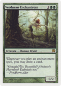 Verduran Enchantress (9ED-279) - Ninth Edition