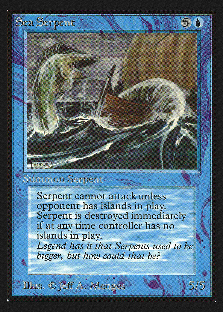 Sea Serpent (IE) (IED-077) - Intl. Collectors' Edition
