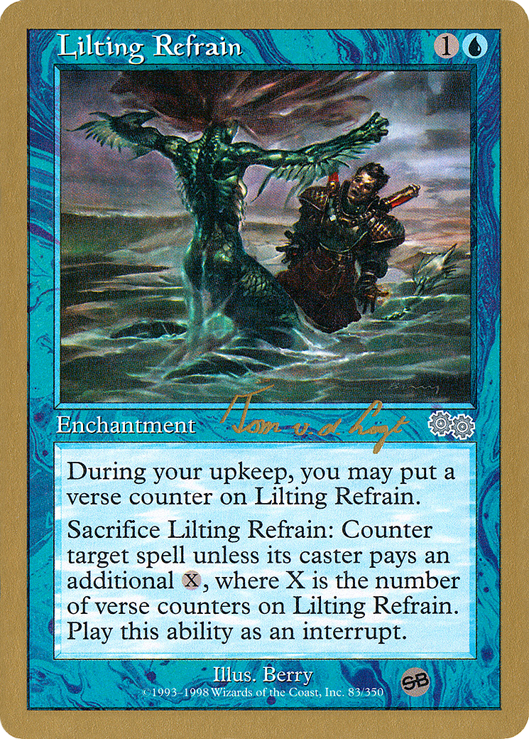 Lilting Refrain - 2000 Tom van de Logt (USG) (WCD-TVDL83SB) - World Championship Decks 2000