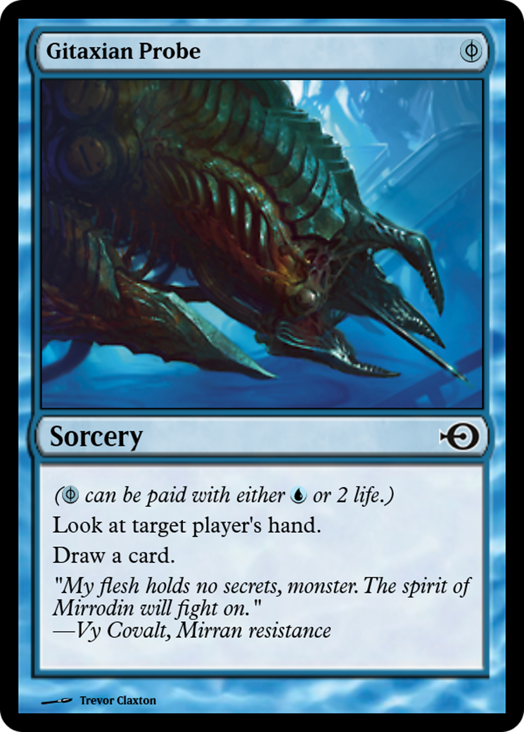 Gitaxian Probe (PRM-46869) - Magic Online Promos Foil
