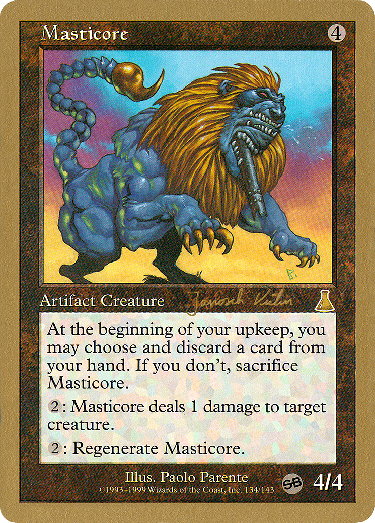 Masticore (WCD-JK134SB) - World Championship Decks 2000