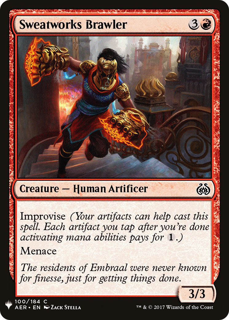 Sweatworks Brawler (LIST-100) - The List