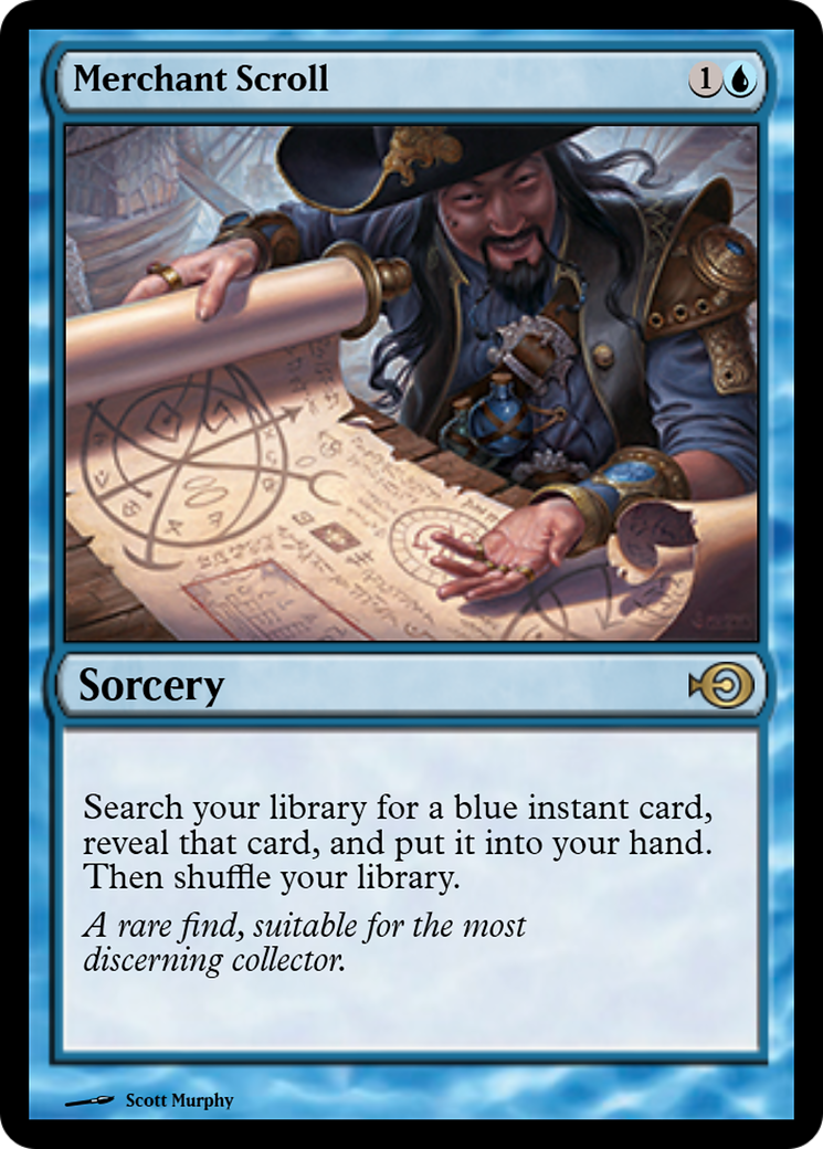 Merchant Scroll (PRM-68055) - Magic Online Promos Foil