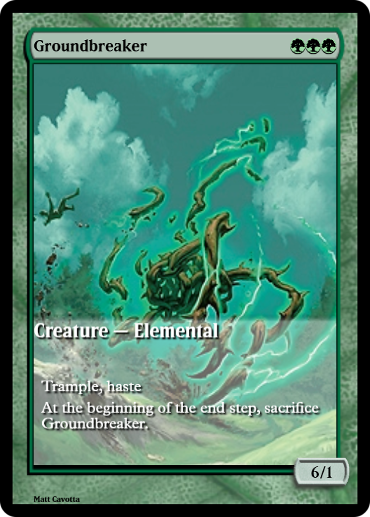 Groundbreaker (PRM-36072) - Magic Online Promos Foil