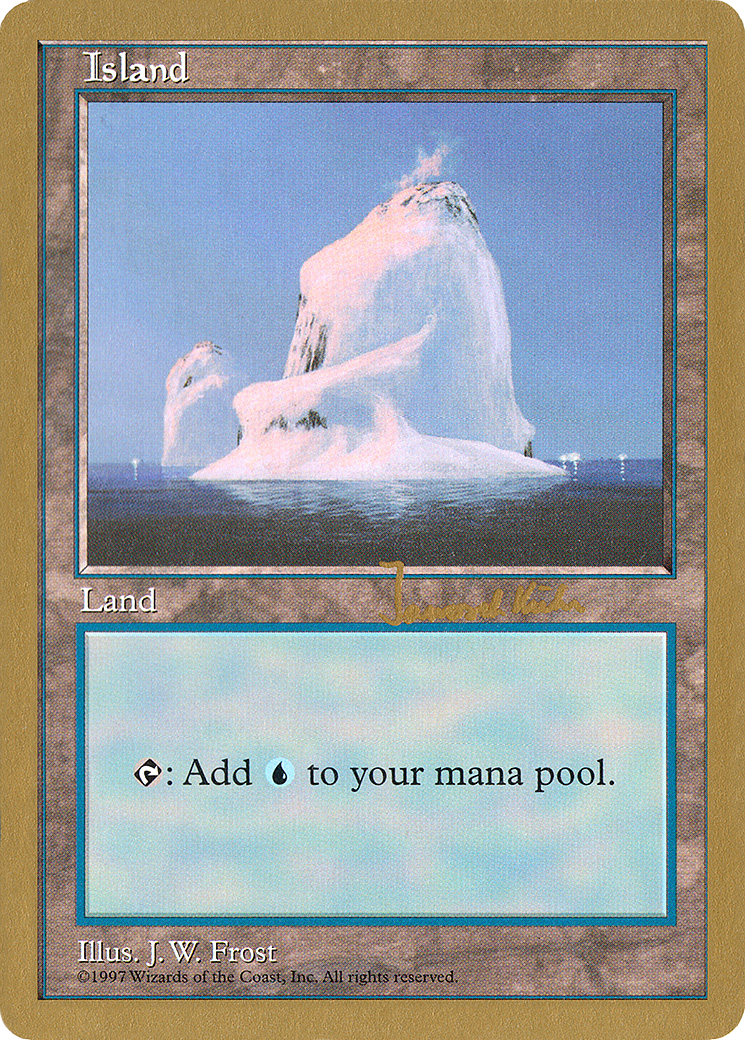 Island (428) - 1997 Janosch Kuhn (5ED) (WCD-JK437) - World Championship Decks 1997