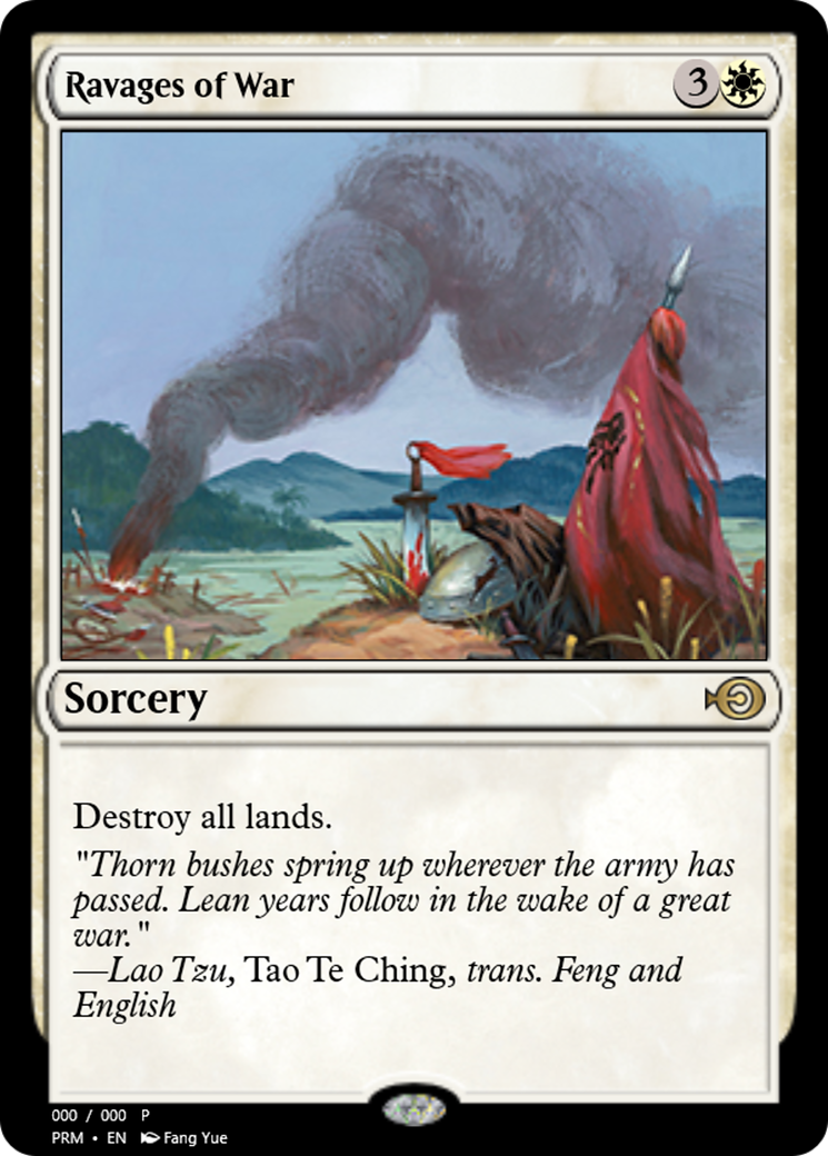 Ravages of War (PRM-55864) - Magic Online Promos Foil