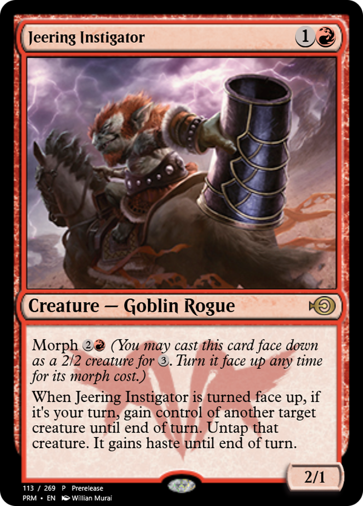 Jeering Instigator (PRM-55771) - Magic Online Promos Foil