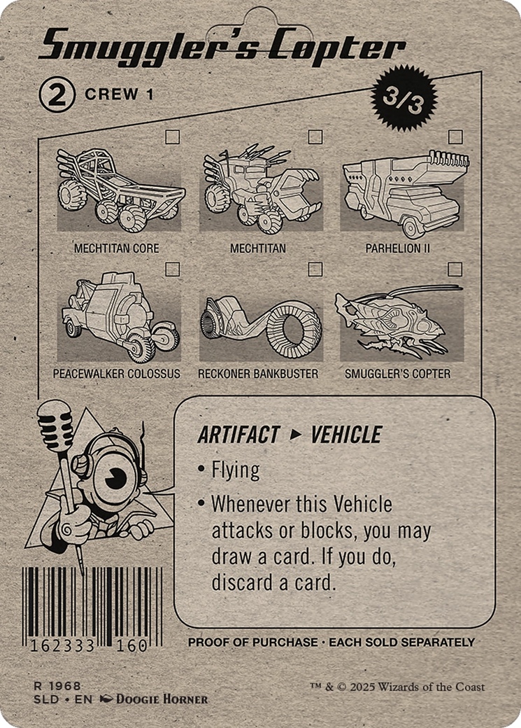 Smuggler's Copter // Smuggler's Copter (SLD-1968) - Secret Lair Drop (Borderless)