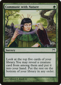 Commune with Nature (CHK-204) - Champions of Kamigawa