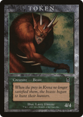 Beast Token (ODY) (MPRP-008) - Magic Player Rewards 2001