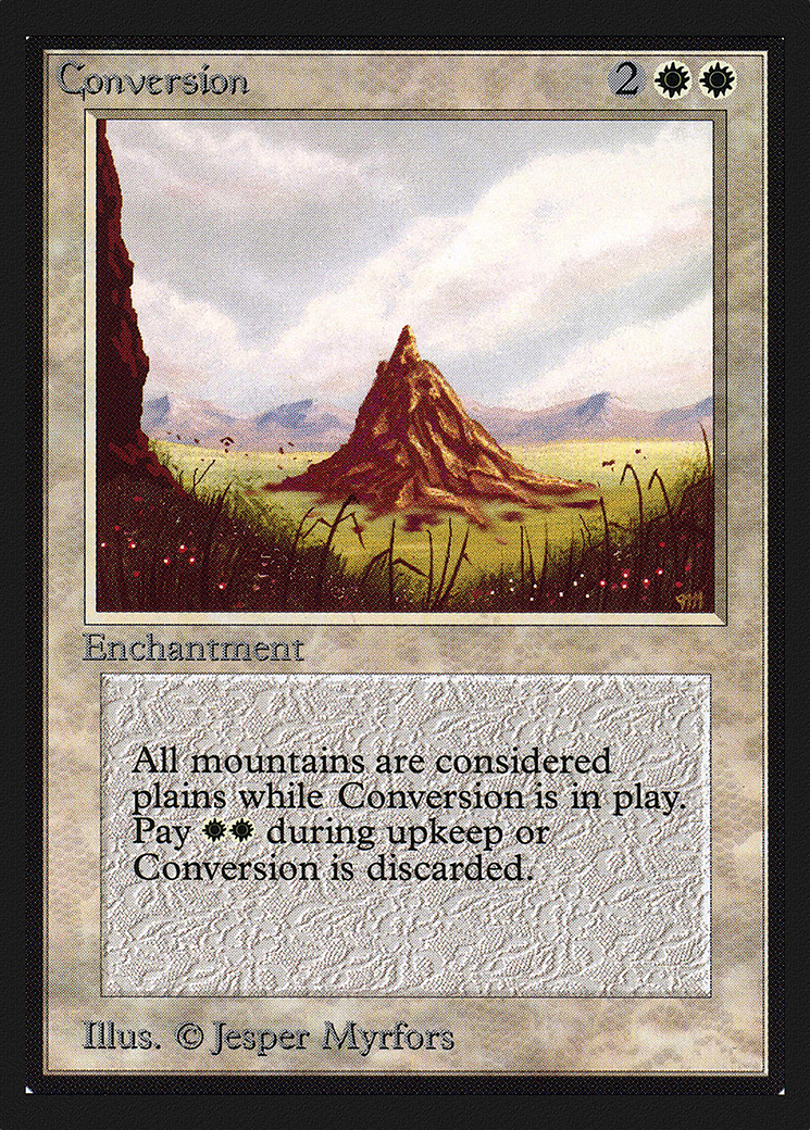 Conversion (IE) (IED-016) - Intl. Collectors' Edition