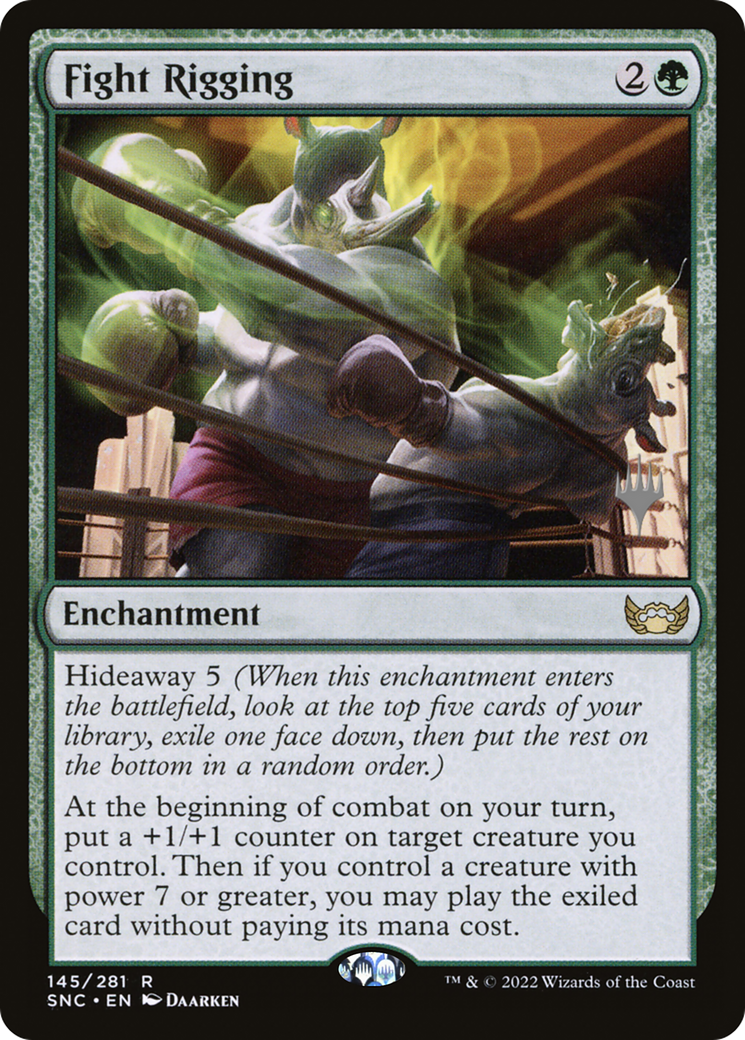 Fight Rigging (PPSNC-145P) - Streets of New Capenna Promos