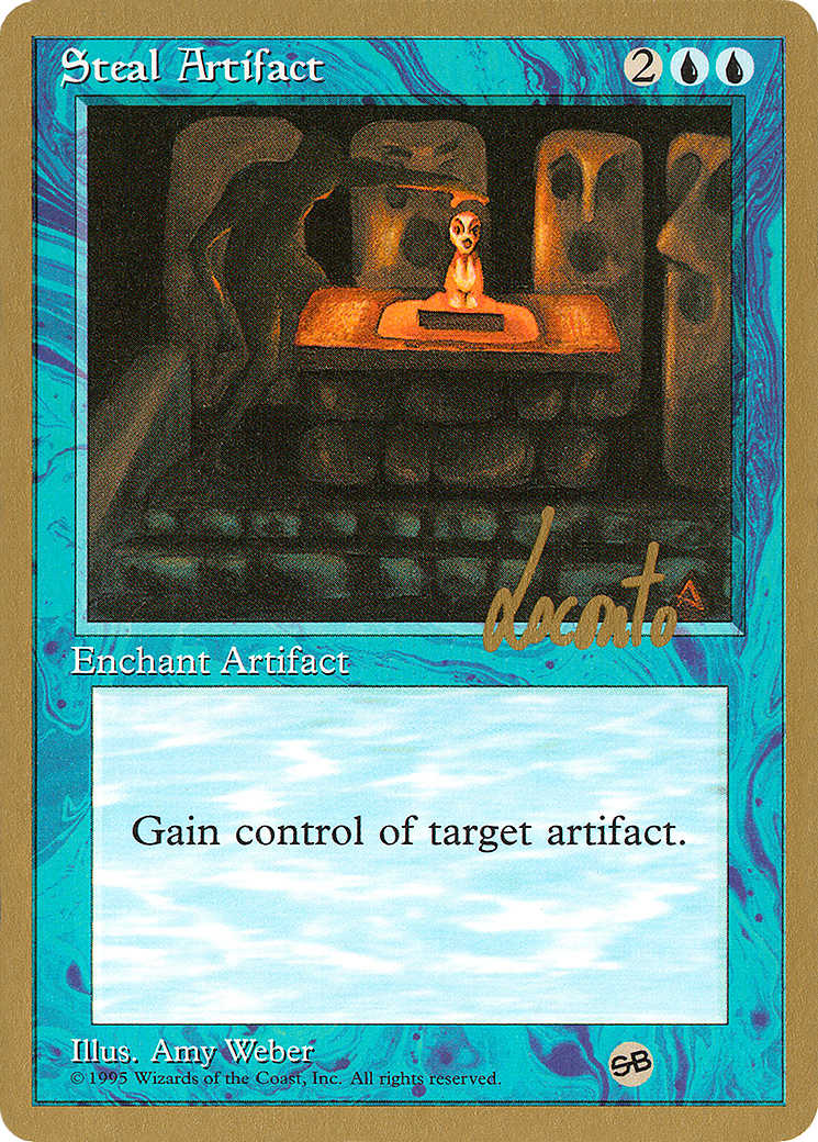 Steal Artifact - 1996 Michael Loconto (4ED) (SB) (WCD-ML105SB) - Pro Tour Collector Set