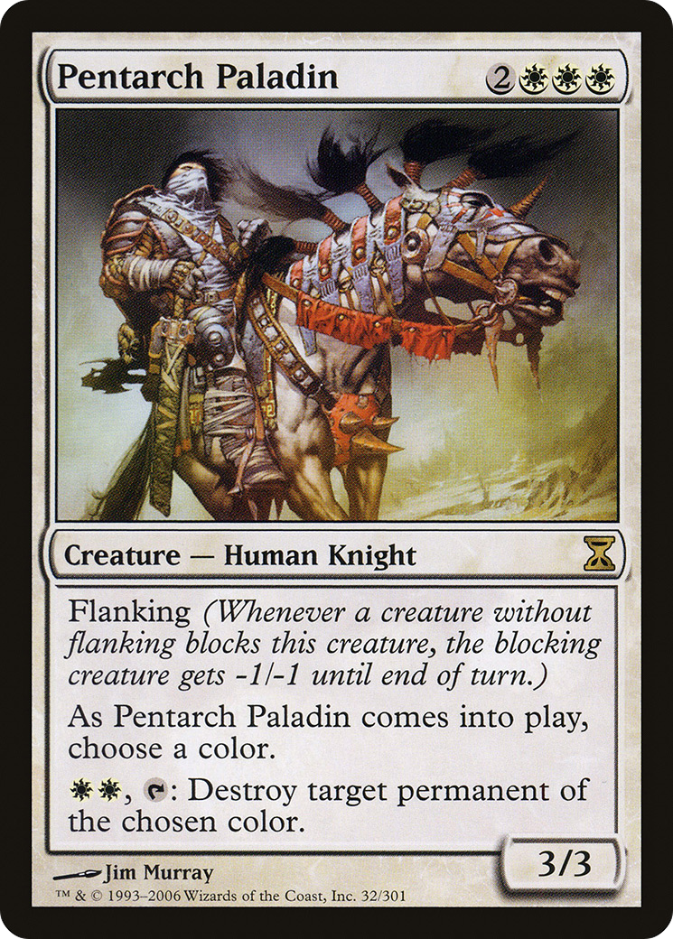Pentarch Paladin (TSP-032) - Time Spiral