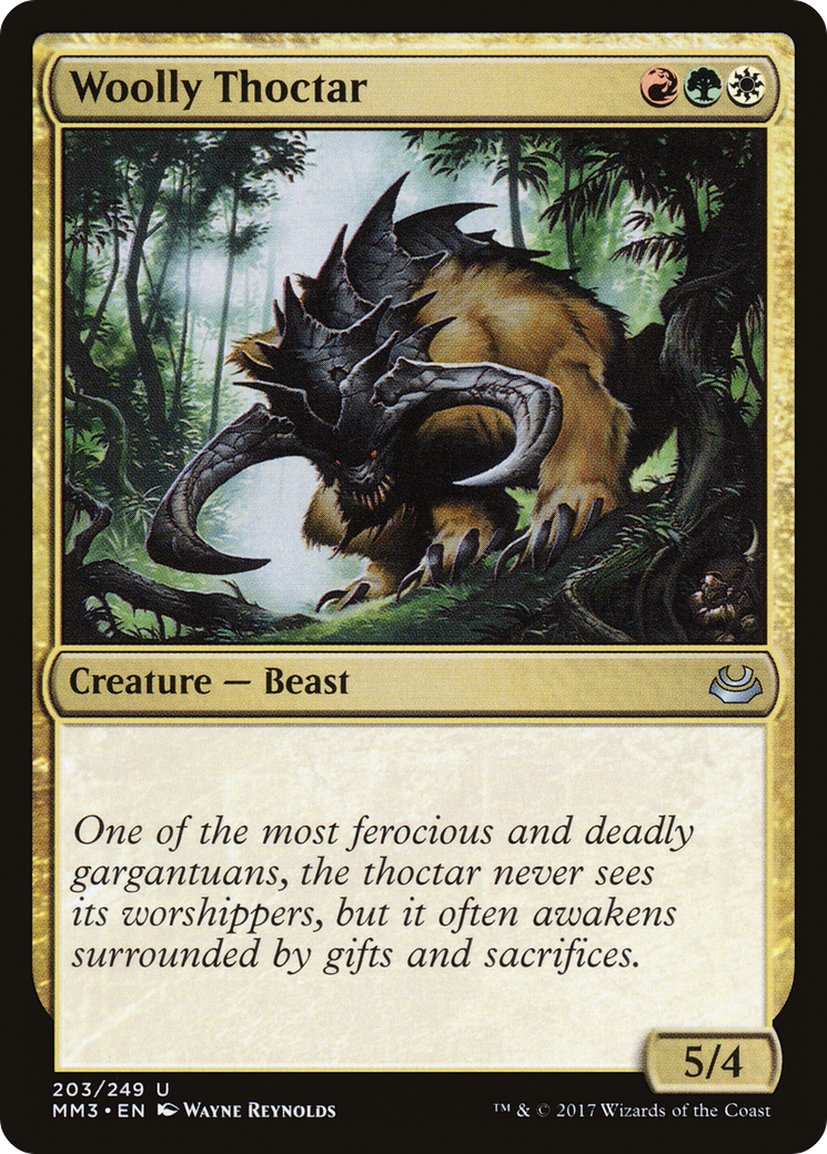 Woolly Thoctar (MM3-203) - Modern Masters 2017