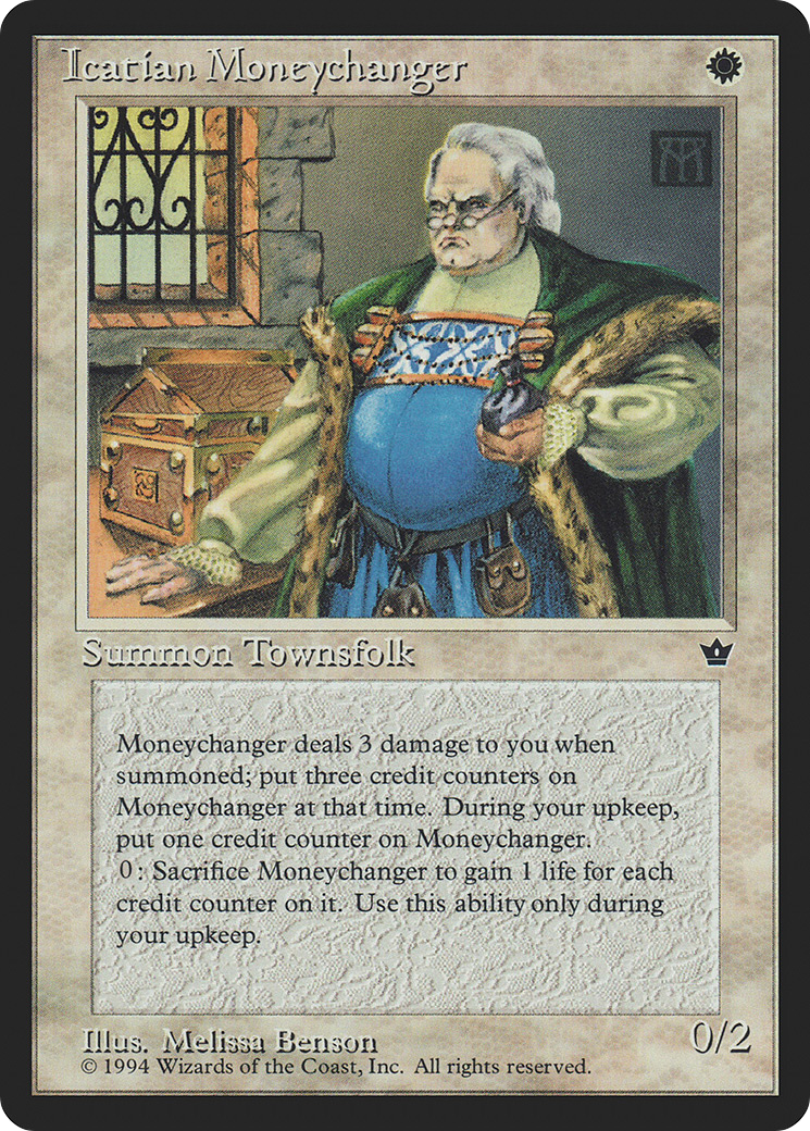 Icatian Moneychanger (Benson) (FEM-10C) - Fallen Empires