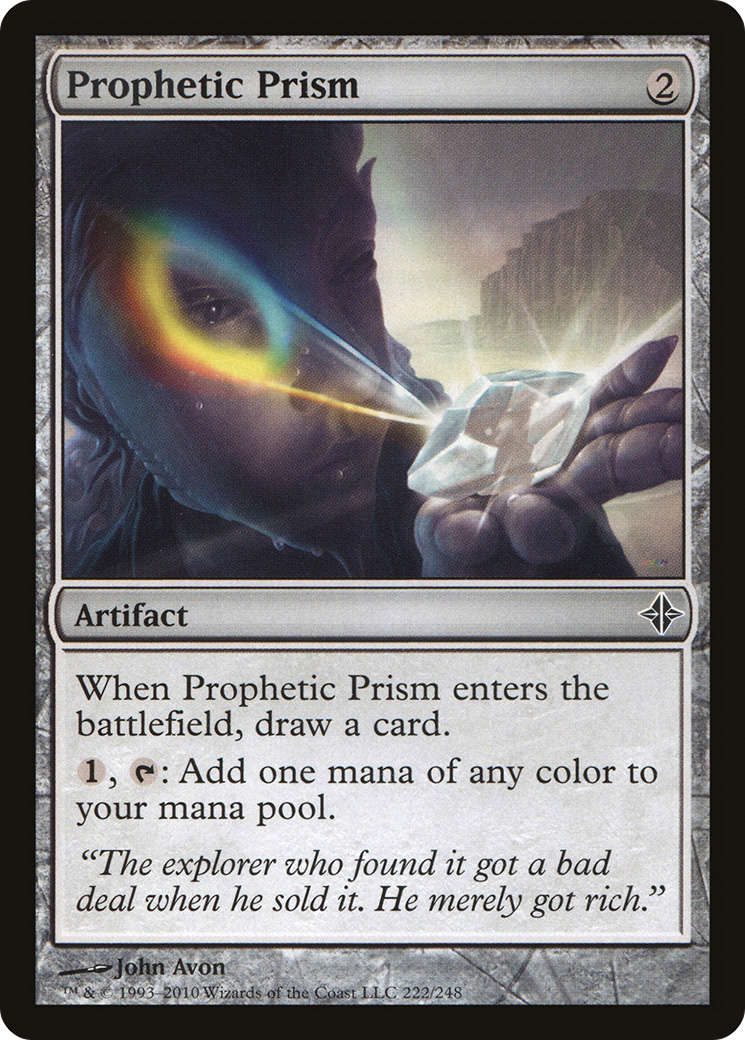Prophetic Prism (ROE-222) - Rise of the Eldrazi Foil