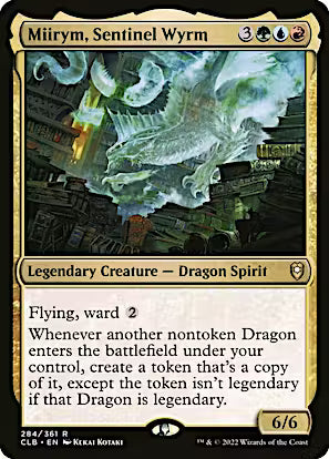Miirym, Sentinel Wyrm (CLB-284) - Commander Legends: Battle for Baldur's Gate