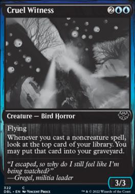 Cruel Witness (DBL-322) - Innistrad: Double Feature