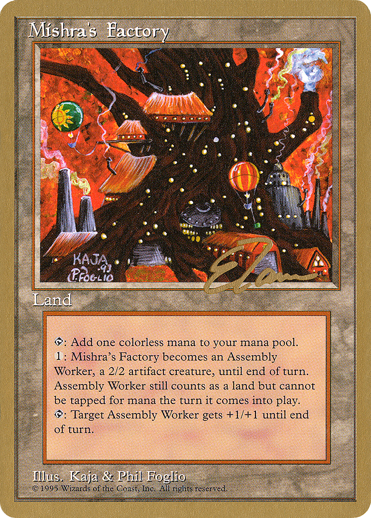 Mishra's Factory - 1996 Eric Tam (4ED) (WCD-ET361) - Pro Tour Collector Set