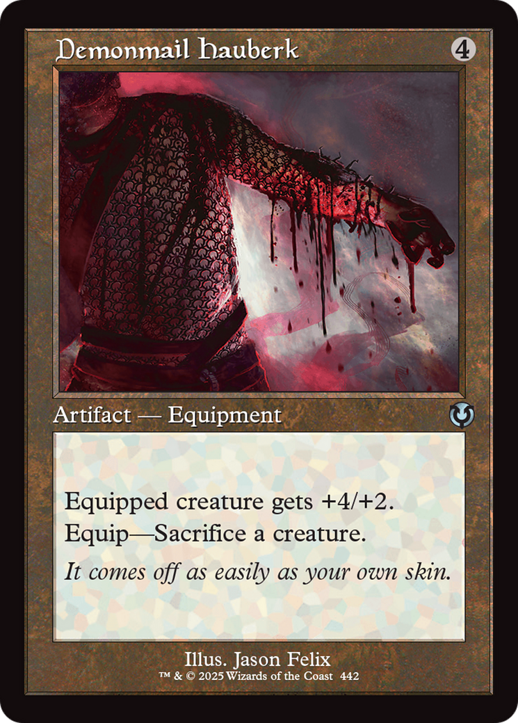 Demonmail Hauberk (INR-442) - Innistrad Remastered Foil