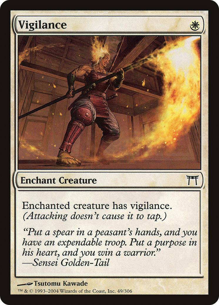 Vigilance (CHK-049) - Champions of Kamigawa