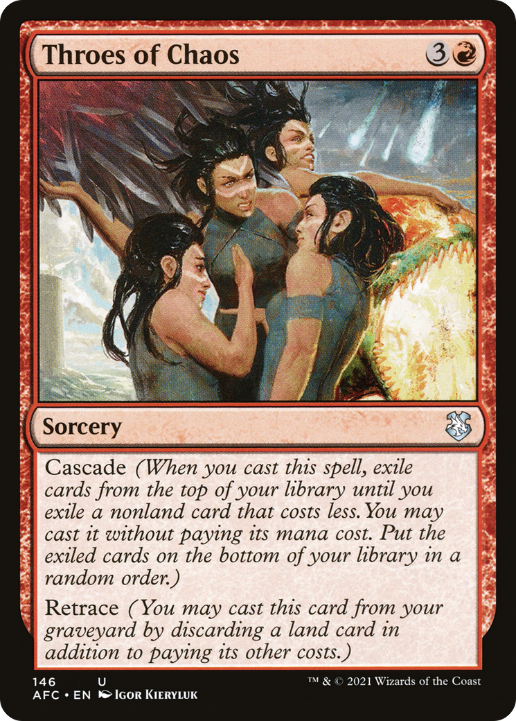 Throes of Chaos (AFC-146) - Forgotten Realms Commander