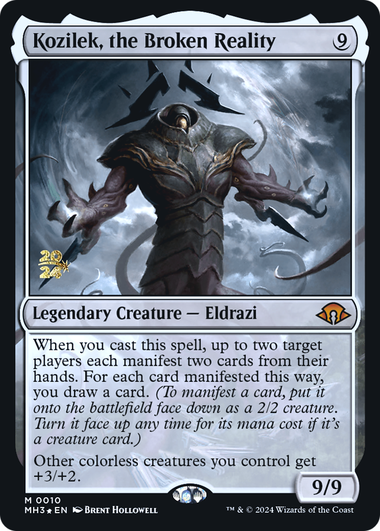 Kozilek, the Broken Reality (PRE-10S) - Modern Horizons 3 Promos Foil