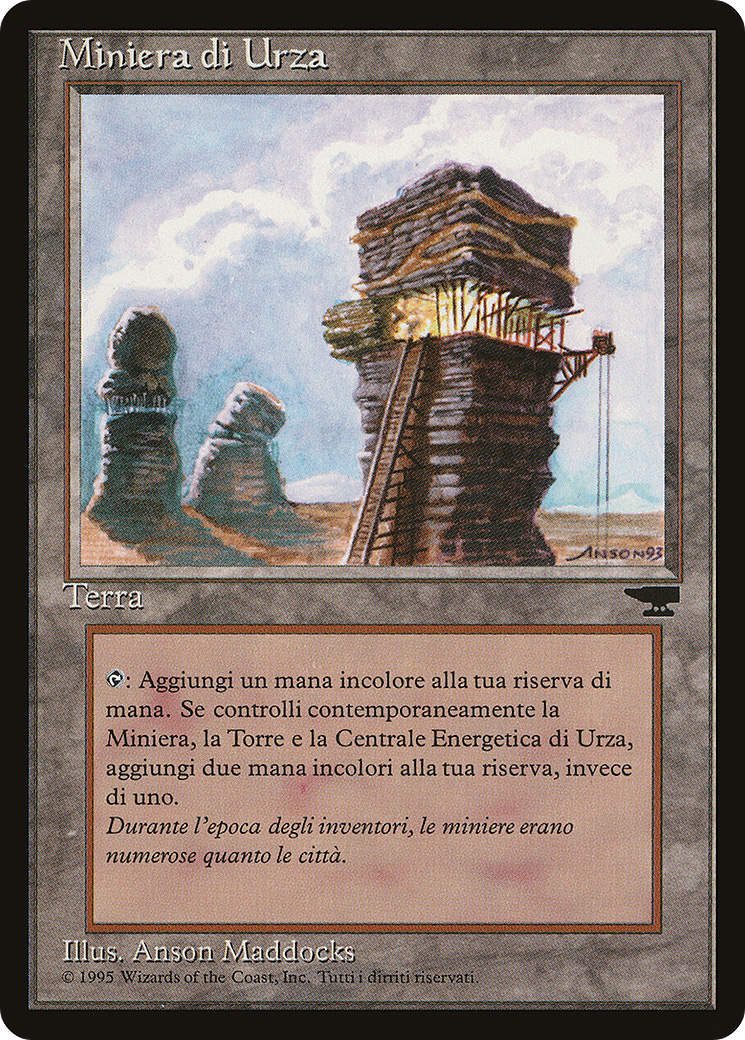 Urza's Mine (Clawed Sphere) (Italian) - "Miniera di Urza" (REN-176) - Rinascimento