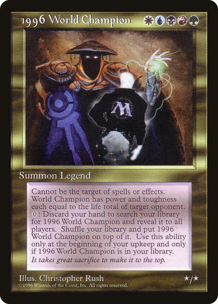 1996 World Champion (SPECIAL-) - Celebration Cards