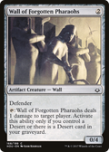 Wall of Forgotten Pharaohs (HOU-168) - Hour of Devastation