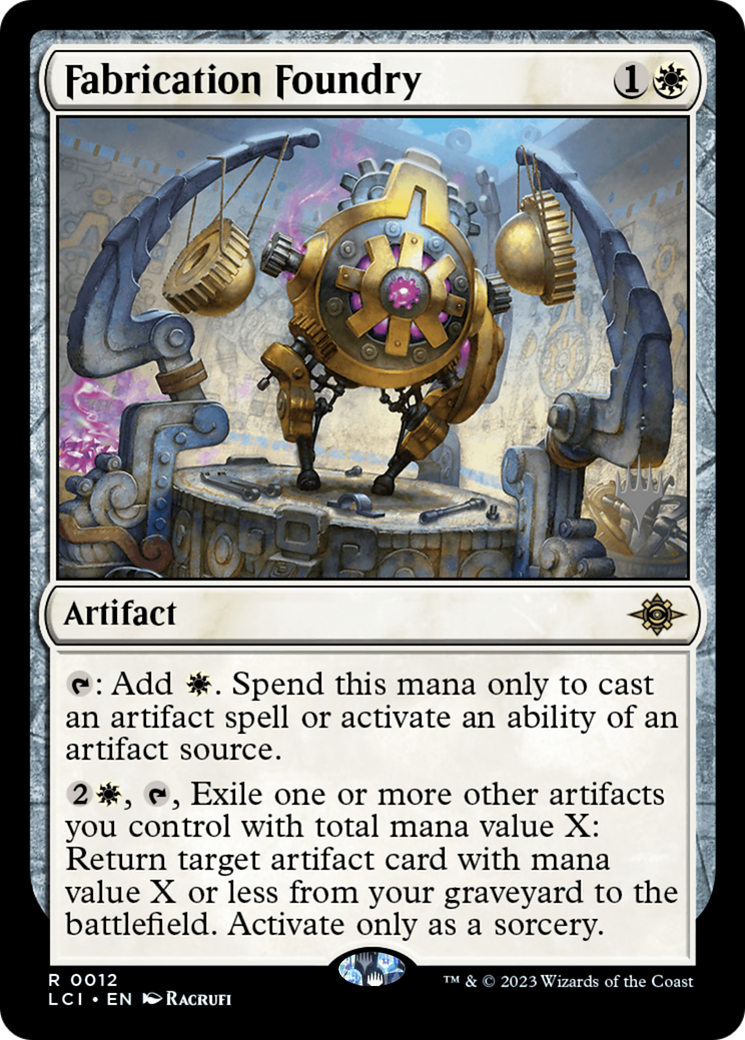 Fabrication Foundry (PPLCI-12P) - The Lost Caverns of Ixalan Promos Foil