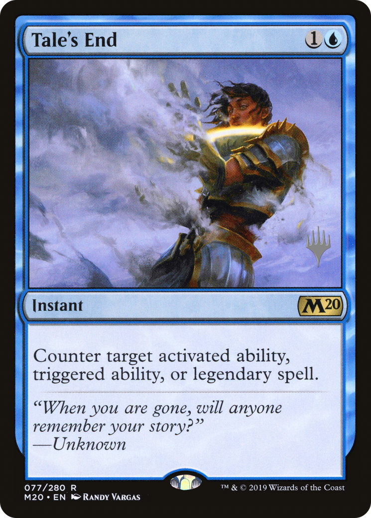 Tale's End (PPM20-077) - Core Set 2020 Promos Foil