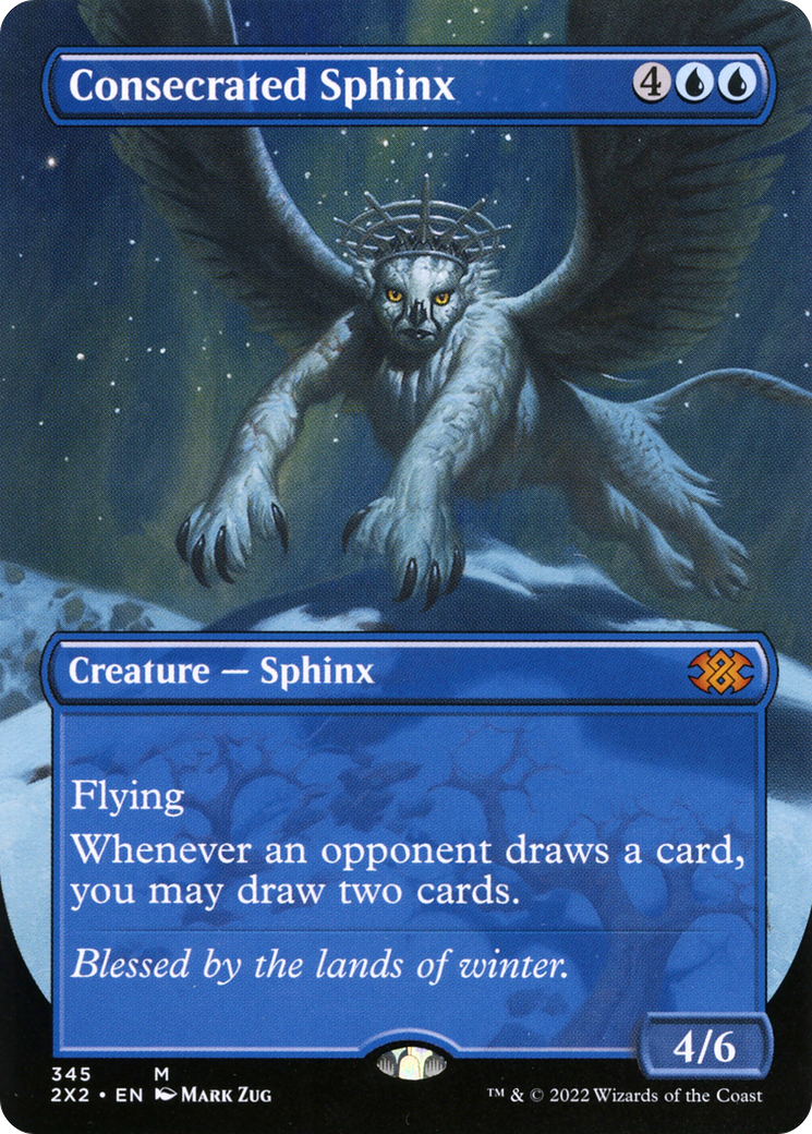 Consecrated Sphinx (Borderless) (2X2-345) - Double Masters 2022 (Borderless)